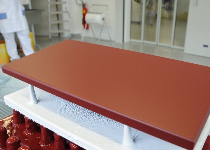 Perfektní výsledek - matný, příjemně strukturovaný a robustní povrch