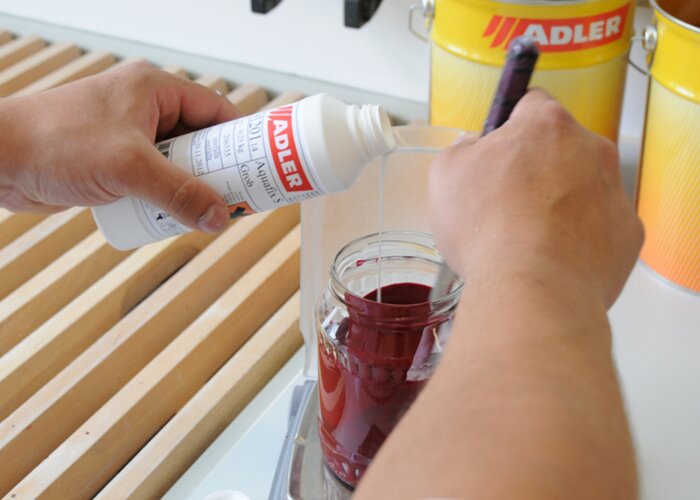 Krok 4 – přimíchání Aquafix S 