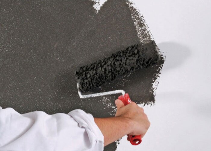 Váleček pro vodouředitelné laky nebo disperze 25 cm