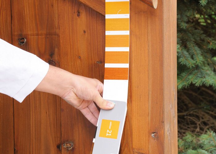 Výběr barevného odstínu 